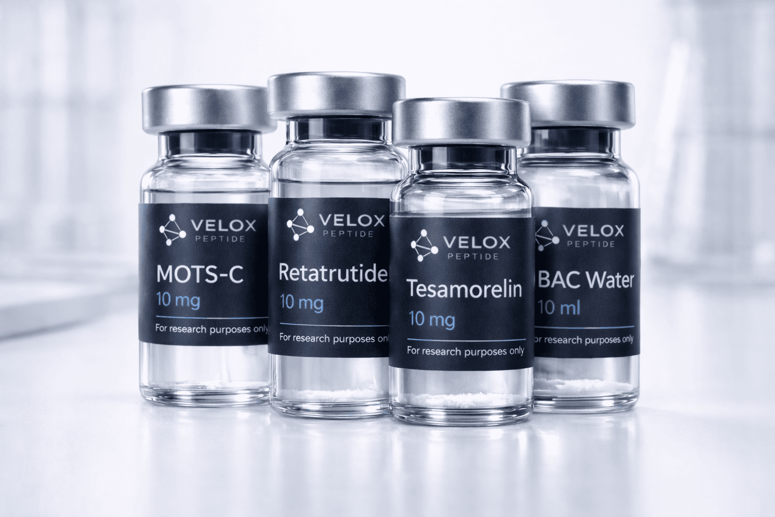 Fat Loss Bio Hacker Stack (Retatrutide + MOTS-C + Tesamorelin) – 99.2% purity research peptide