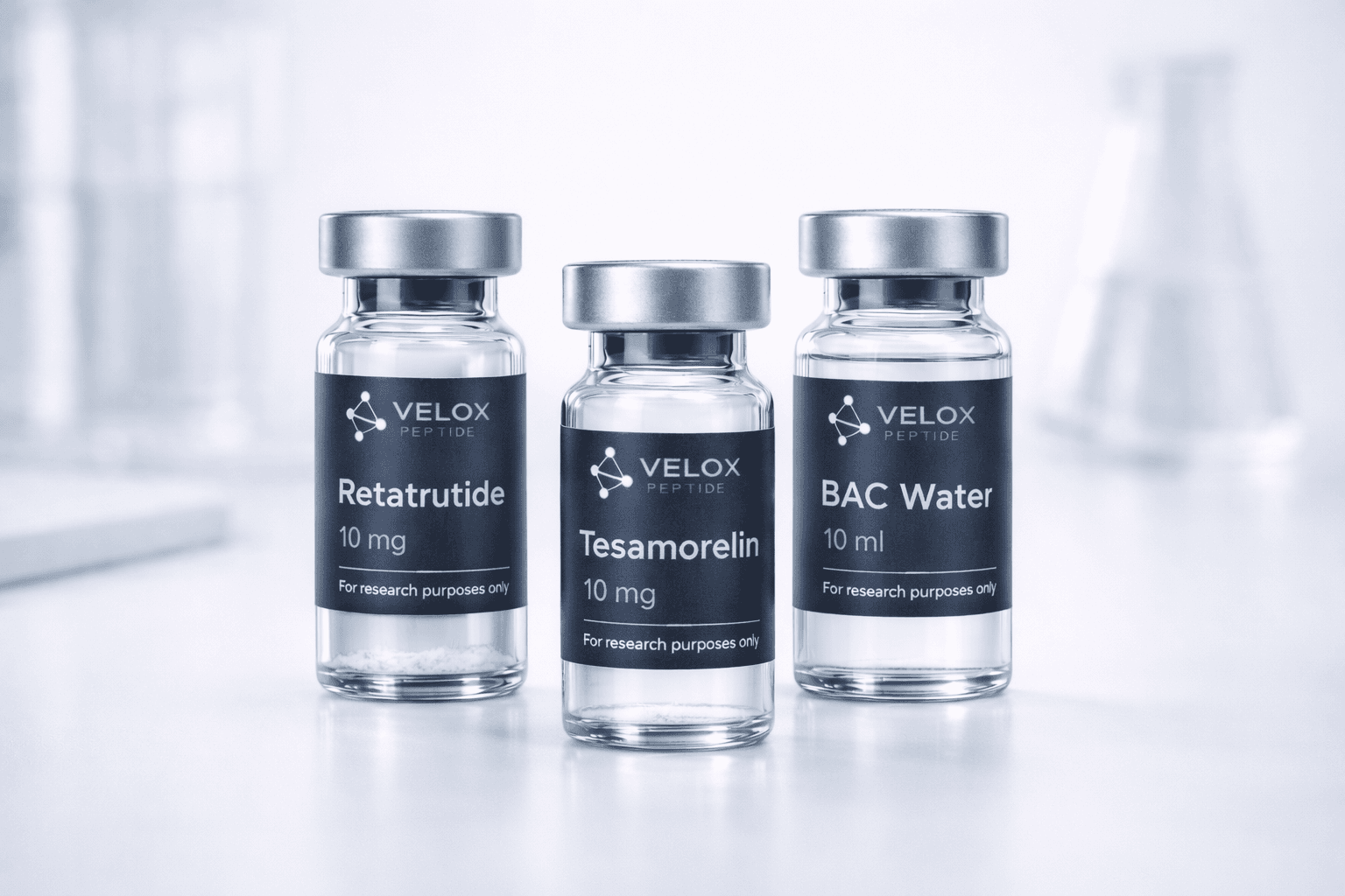 Tesamorelin + Retatrutide Stack – 99.2% purity research peptide